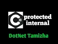 Protected Internal in C Tamil DotNetTamizha