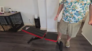 REVIEW - NICEPEOPLE Basic Weight Bench for Home Gym