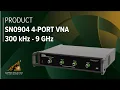 SN0904 4-port Vector Network Analyzer VNA