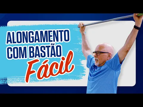 Download MP3 AULA DE ALONGAMENTO FÁCIL COM CABO DE VASSOURA - Alongamentos para Idosos com Bastão