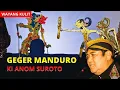 Lagu WAYANG KULIT | GEGER MADNURO | DALANG KI ANOM SUROTO (AUDIO)