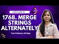1768 Merge Strings Alternately Leetcode 75 O n Strings