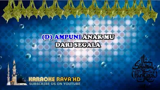 Download Karaoke Lambaian Aidilfitri - Jamal \u0026 Saleem | Tanpa Vokal | Minus One | Lirik Video HD MP3