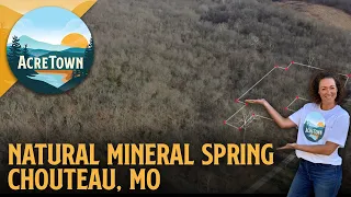 3 82 Acres next to Natural Mineral Spring - Steeped in History Missouri Land For Sale