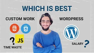 wordpress or coding Which is the better wordpress vs html css javascript