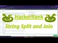 HackerRank Python String Split and Join