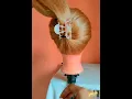 Easy clutcher hairstyle for medium to long hair | #clutcherhairstyle #bun #shorts
