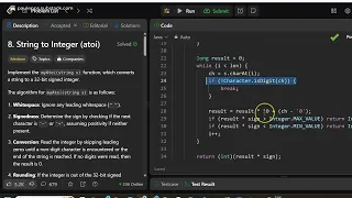 String to Integer atoi - LeetCode Java