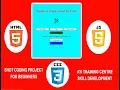 HTML CSS AND JAVASCRIP TUTORIAL Project for increment and decrement number part 1