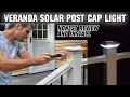 Veranda Solar Post Cap Light - Honest Review and Install