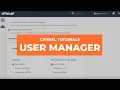 cPanel Tutorials - User Manager
