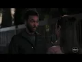 Jules and Winston first kiss|  22x14