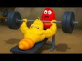 Download Lagu LARVA ANIMATION 2025: Muscle exercises 💪🏋️‍♂️COMEDY VIDEO | Mini Series from Animation LARVA
