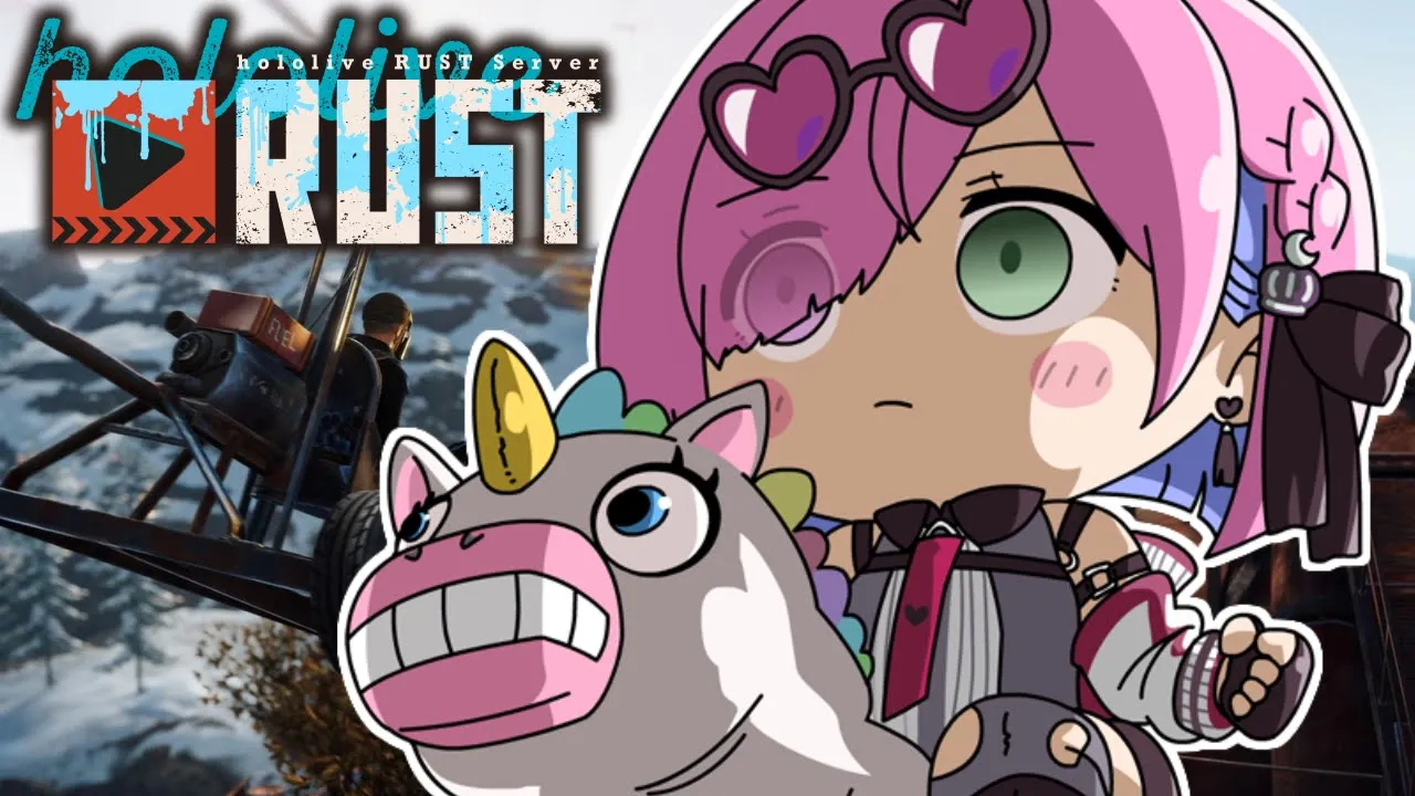 【 #holoRUST 】PVP ＃１ この戦いを終わらせに来たのら(・o・?)【姫森ルーナ/ホロライブ】