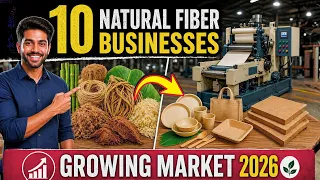 أفضل    أفكار تجارية لتصنيع الألياف الطبيعية ذات الطلب العالي   تحليل السوق لعام      دندنها