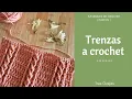 Crochet braids or cables Crochet stitches
