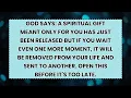 Lagu 🧿 God Says: A Spiritual Gift Meant Only For You Has Just Been Released But If You Wait Even One...
