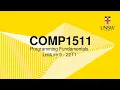 Lecture 5 COMP1511 - Programming Fundamentals 22 Term 1
