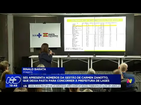 SES apresenta balanço da gestão de Carmen Zanotto na saúde de SC