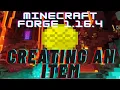 Creating an Item - Minecraft Forge 1 16 4 Modding Tutorial