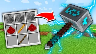 Minecraft pero puedo fabricar ARMAS OP nuevas - Mods Videos