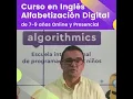 Algorithmics Curso Alfabetizacion Digital
