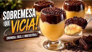 SOBREMESA MARACOLATE, COMBINAÇÃO DELICIOSA DE MARACUJÁ COM CHOCOLATE, FÁCIL E RÁPIDA.
