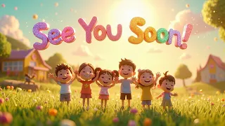 goodbye song for kids see you later warm preschool farewell song 5 min 