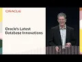 Oracle Database Directions Oracle CloudWorld 2024