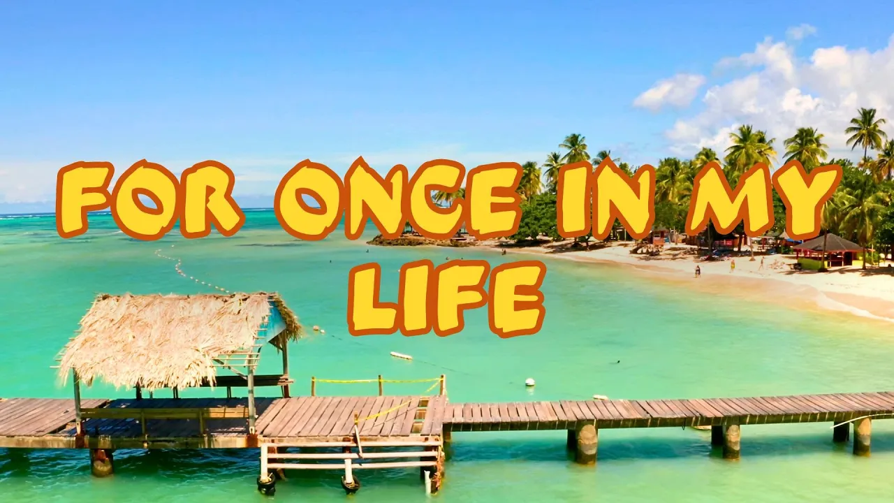 Beautiful Piano Music and Peaceful Ocean Scenes - "For Once in My Life"
