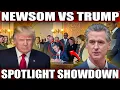 Gavin Newsom strikes a nerve and seizes the spotlight as he treads on Trump s turf