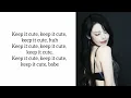 Somin (KARD) - Keep It Cute (lyrics video) 