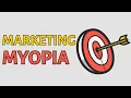What is marketing myopia