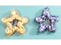 Rainbow Loom Charms Star - How to make Loom Bands Christmas Charm Loom-less