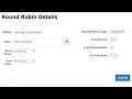 Round Robin Tournament Generator - FREE
