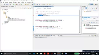 27 Method Overloading Example2 in Java Like Share Happy Learning