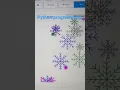 Snow flakes Python coding