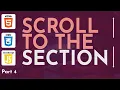 JavaScript Scroll Element Learn Js scrollIntoView Scroll Into Section in Js Website Development