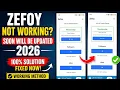 Zefoy Not Working Fix 2026 Soon Will Be Updated Problem Solution 100 Working Method