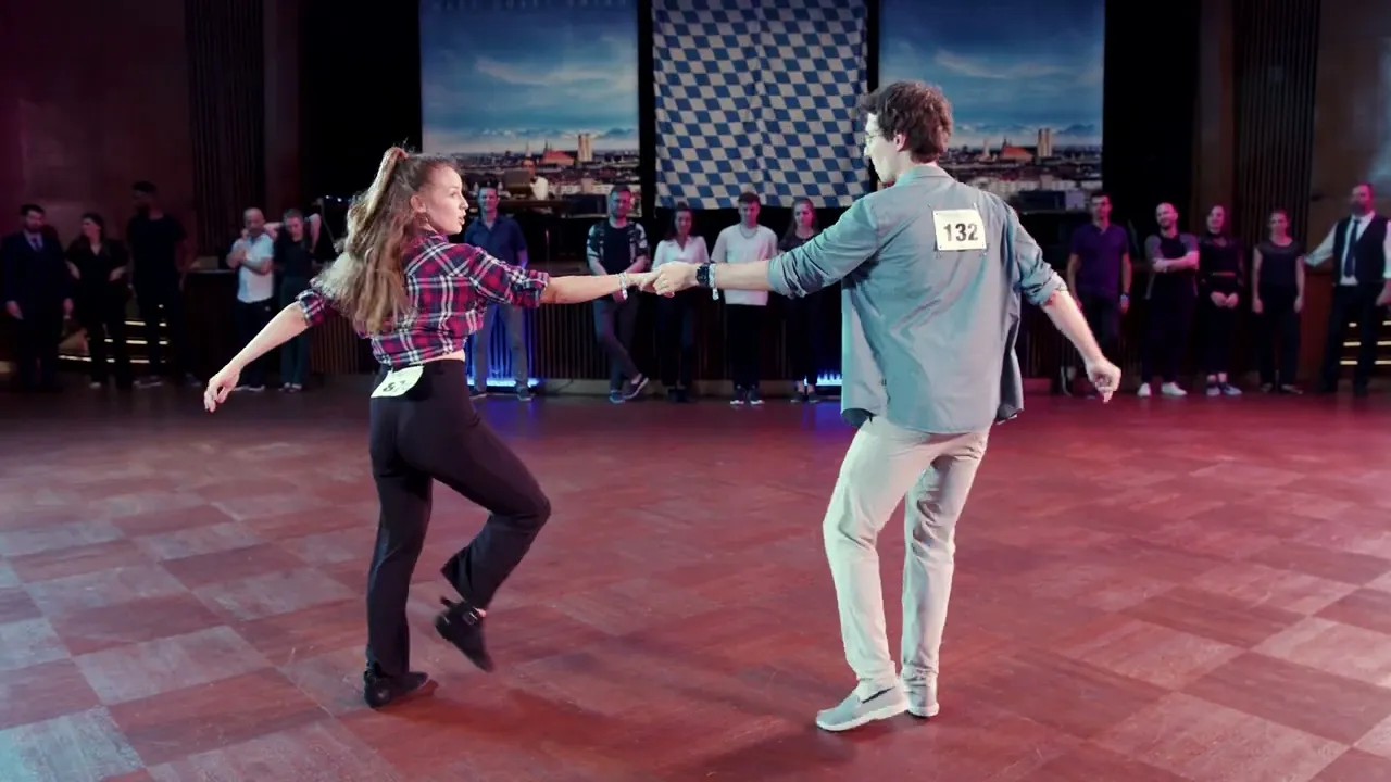 Raphael Krauthann & Anastasiya Milyutin - 2nd place Advanced Jack&Jill Finals - Bavarian Open 2023