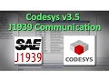 Tutorial - Codesys v3 5 Basic J1939 Communication