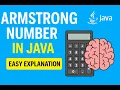 Armstrong Number Program in Java Telugu Easy Explanation