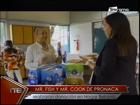 Mr. Fish y Mr. Cook de Pronaca realizaron donación en Hogar Betania