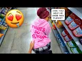RANDOMLY BENDING KAJAH OVER IN PUBLIC TO GET HER REACTION she was on demon time