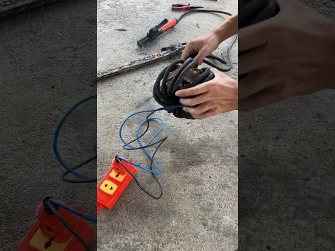 Old Motor Into Powerful Welding Machine #shorts