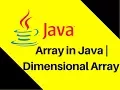 6 8 How to use Array in Java Tutorial With Example 2 Dimensional Array