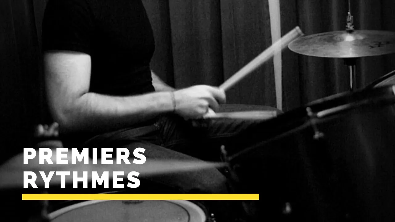 Cours de batterie - Premiers rythmes pour débutants