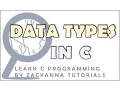 3 Data Types in C