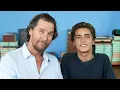Matthew McConaughey s Son Levi Looks Just Like Him in RARE Appearance
