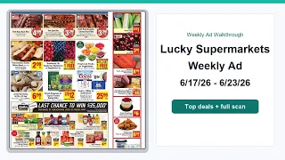 Lucky Supermarkets Weekly Ad 26 - 26 Top 10 Deals